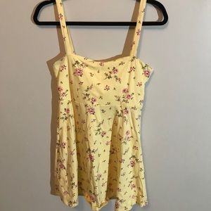 floral mini dress